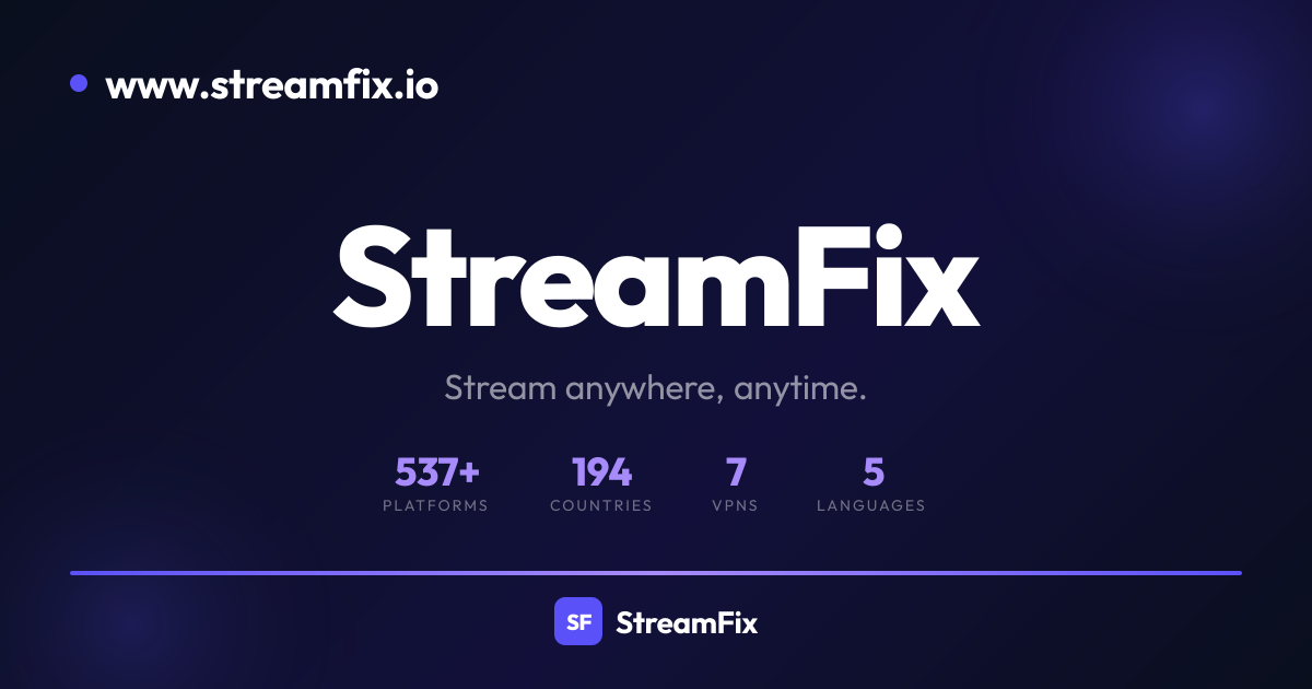 Watch Netflix, Hulu, HBO Max & Peacock from anywhere