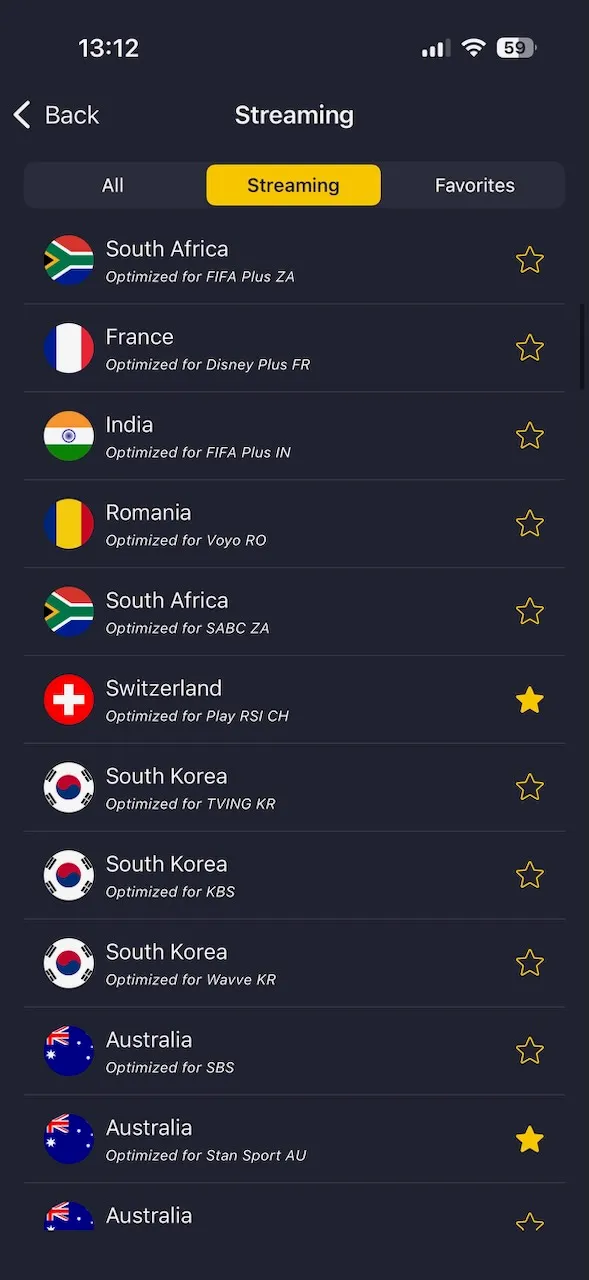 CyberGhost-iPhone-App mit For-streaming-Servern für BBC iPlayer und Netflix